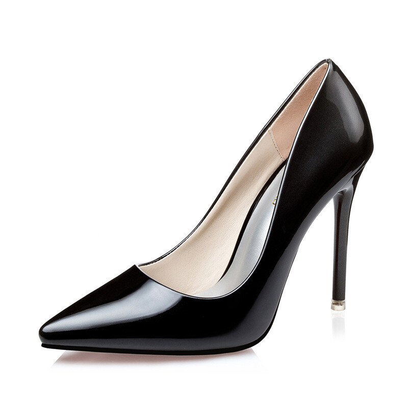 Pointed toe office gradient court high heels