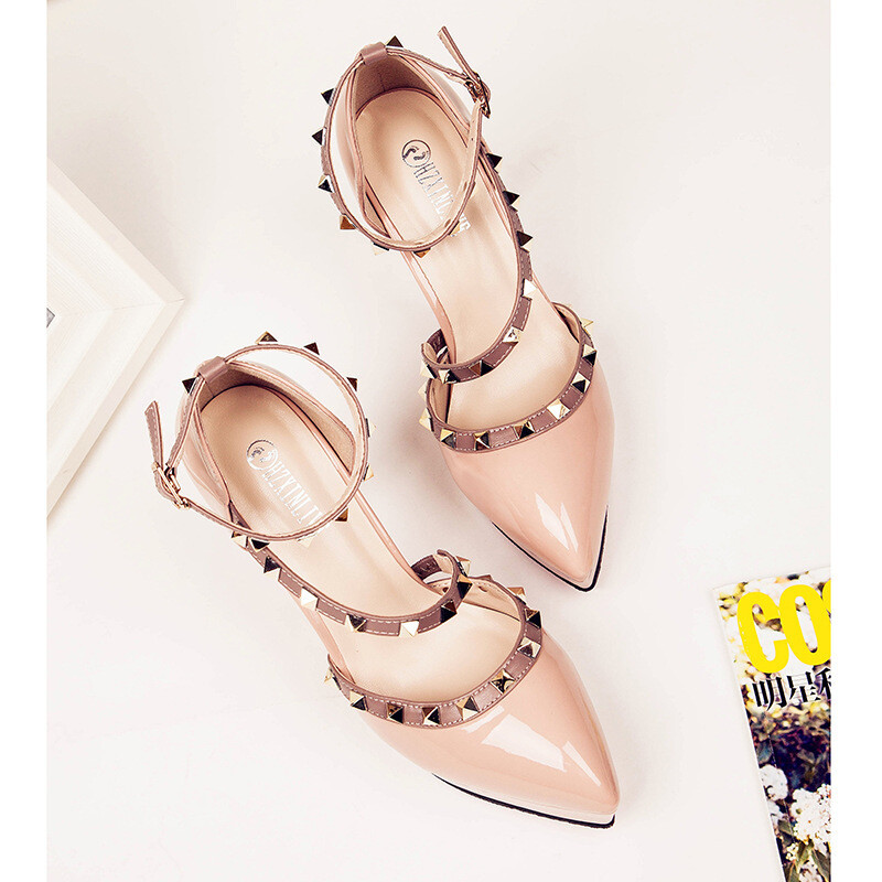 Studded strapped Platform High heels Sandals