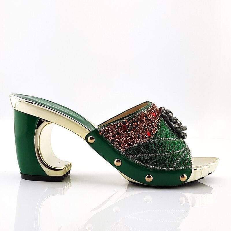 Crystal sandals with small bag, high quality rhinestone bag, 
