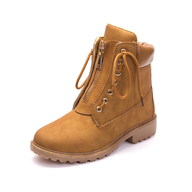 Doc Martin Style Lace up Ankle Boots