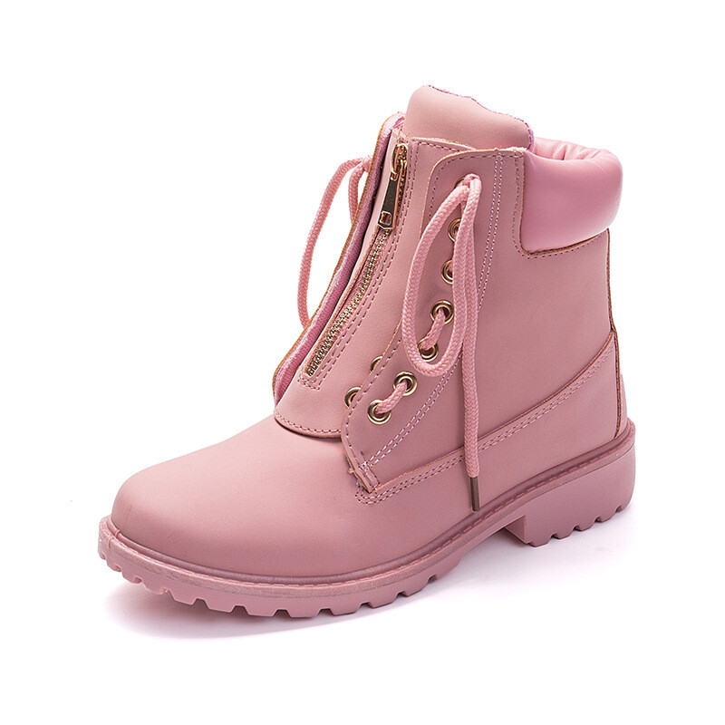 Doc Martin Style Lace up Ankle Boots