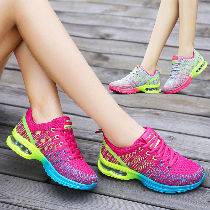 Causal sport gradient sneakers