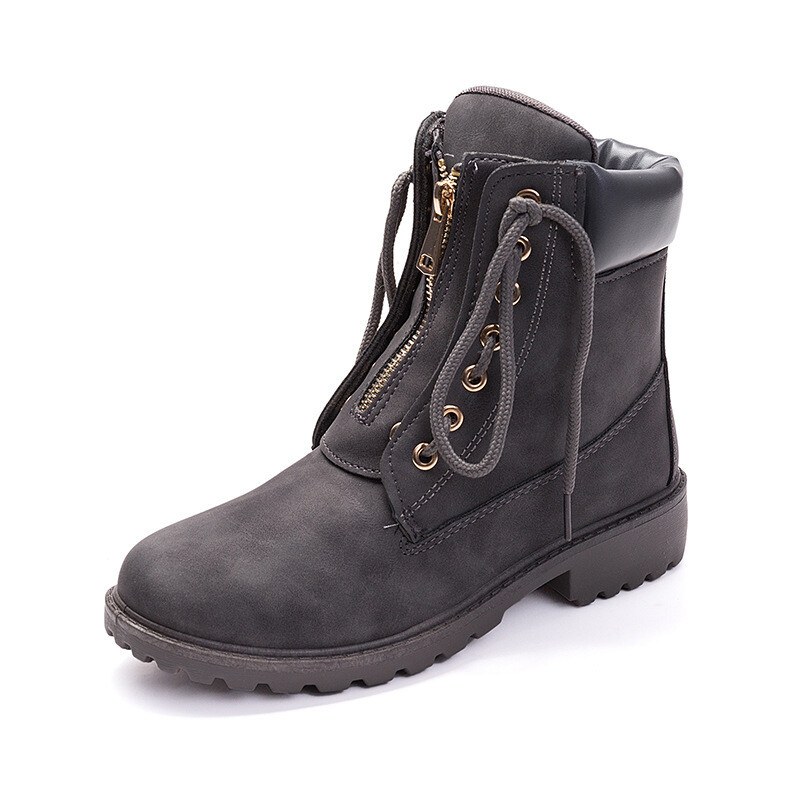 Doc Martin Style Lace up Ankle Boots