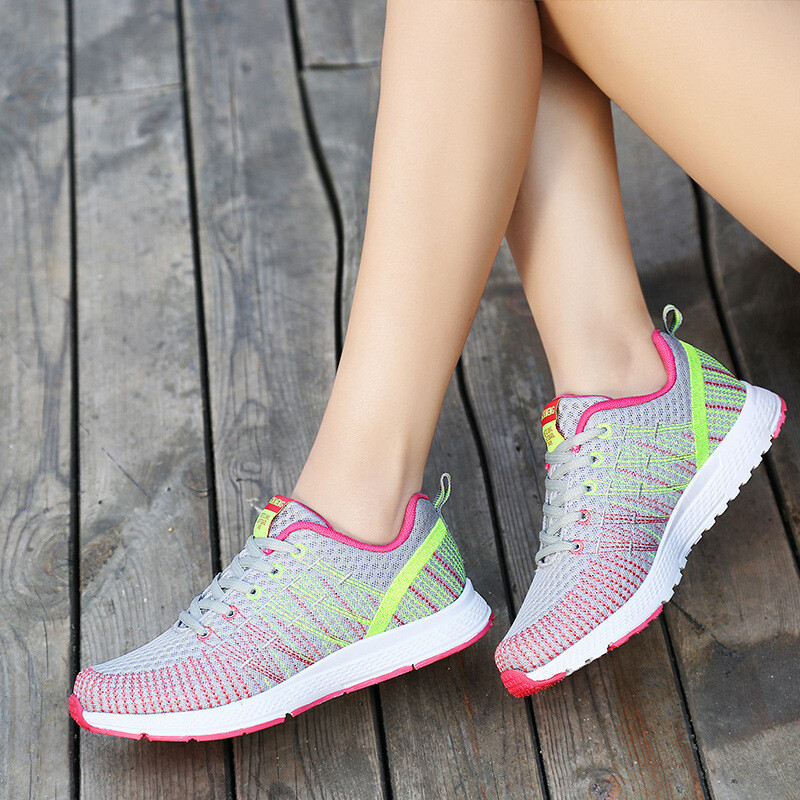Causal sport gradient sneakers