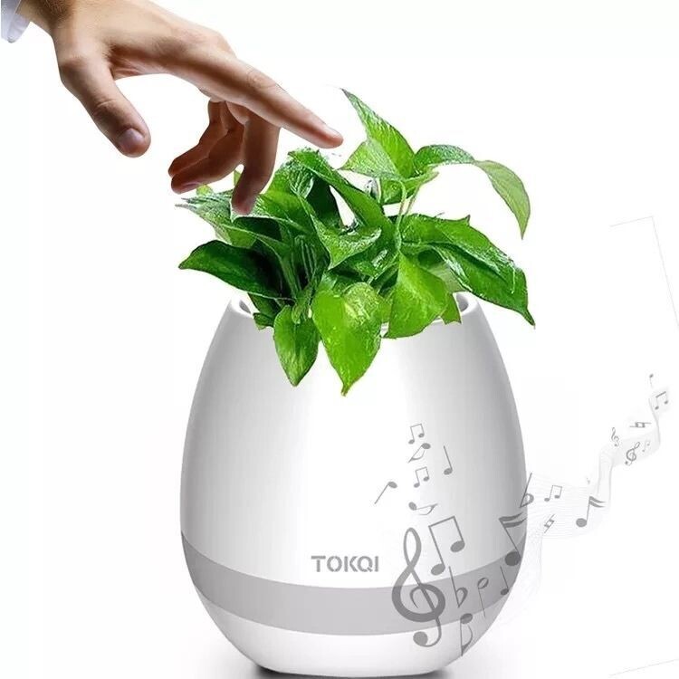 Creative Smart Music Vase K3 Creative Touch Induction Indoor Green Potted Plants Wireless Bluetooth Music Flower Pot