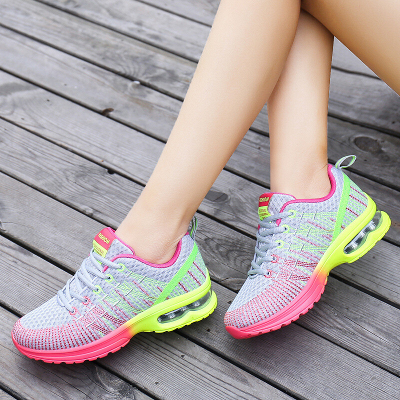 Causal sport gradient sneakers