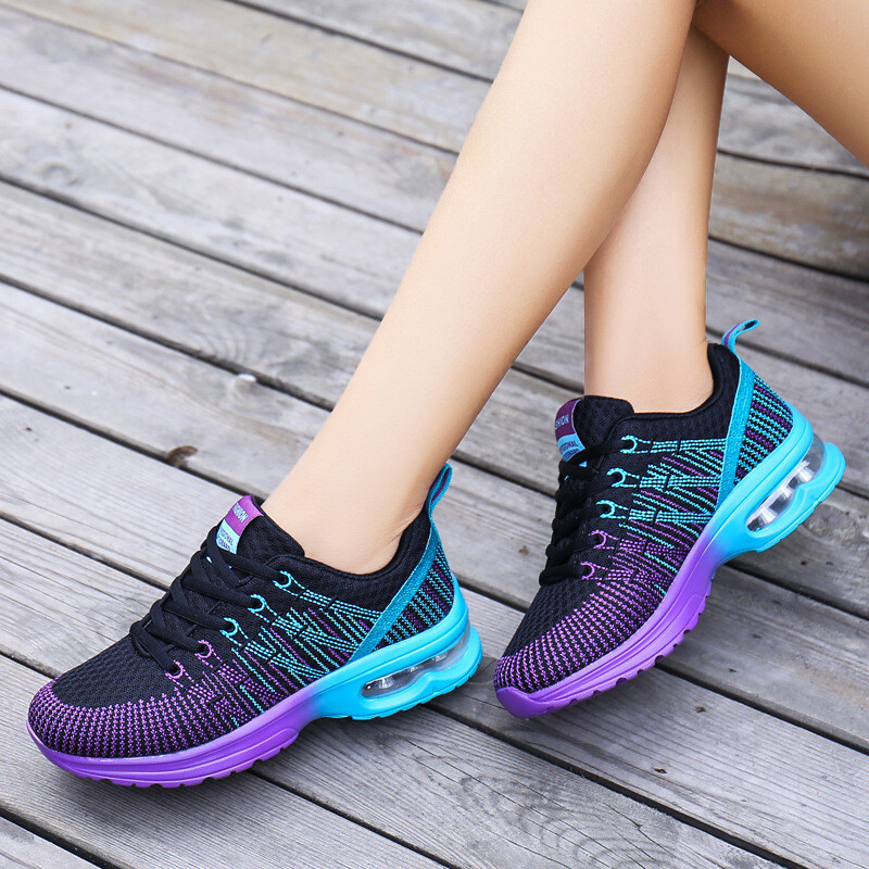 Causal sport gradient sneakers