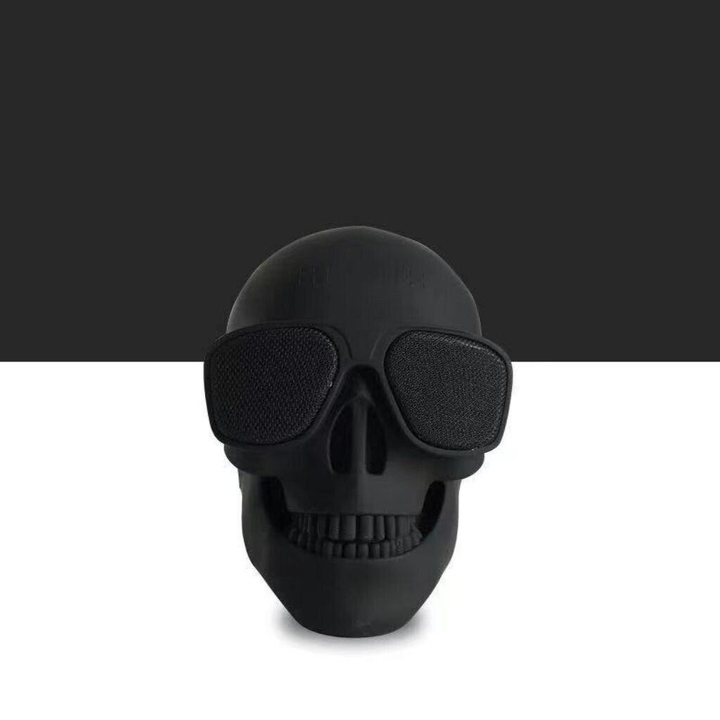 Wireless Bluetooth Speaker Sunglass Skull Speaker Mobile Subwoofer Multipurpose Speaker 