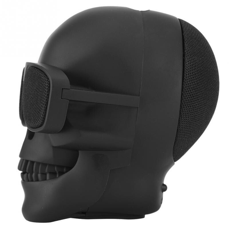 Wireless Bluetooth Speaker Sunglass Skull Speaker Mobile Subwoofer Multipurpose Speaker 