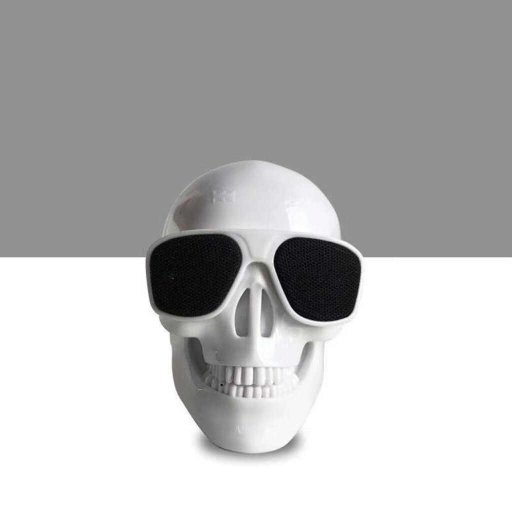 Wireless Bluetooth Speaker Sunglass Skull Speaker Mobile Subwoofer Multipurpose Speaker 