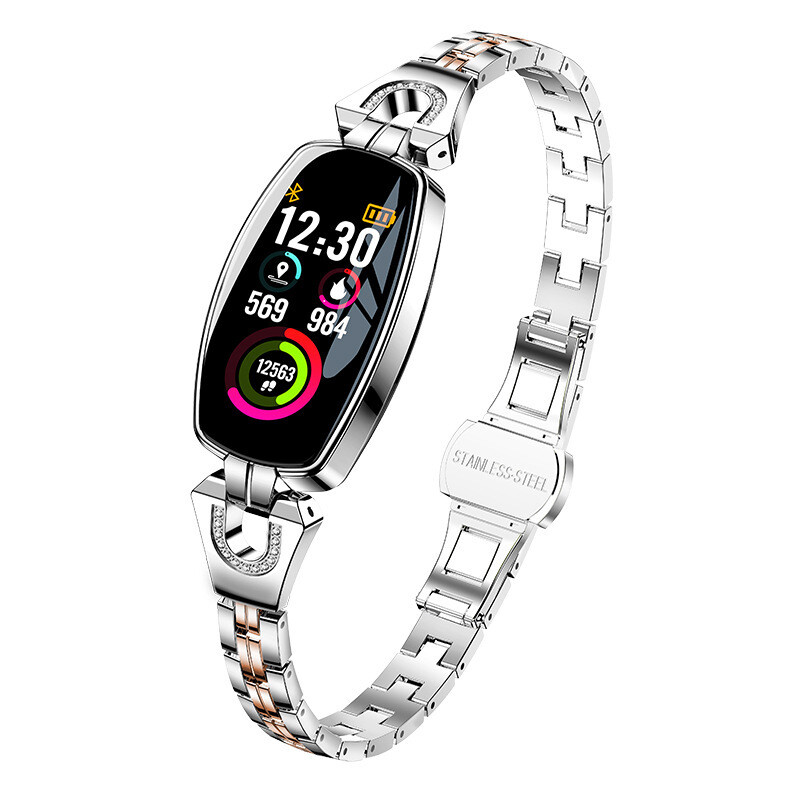 H8 Color Screen Smart Bracelet, Heart Rate And Blood Pressure Monitoring Sports Bracelet