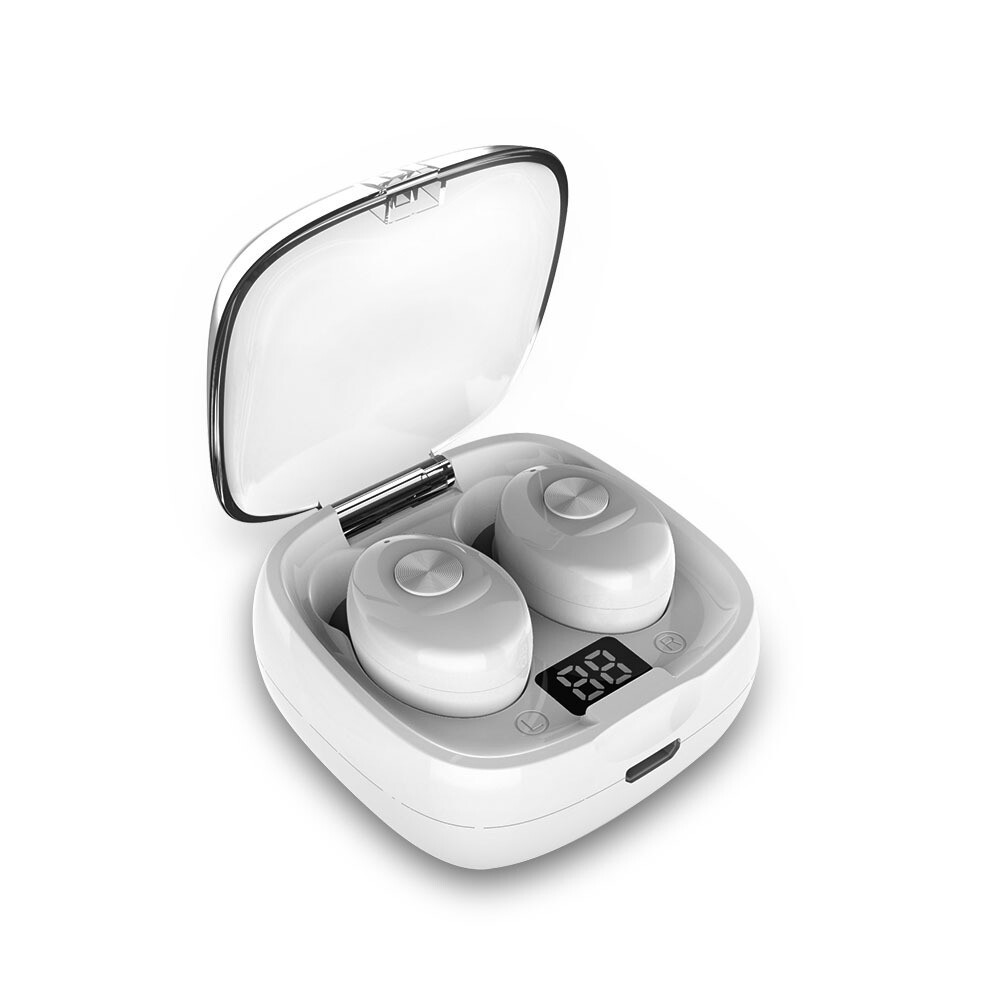 Bluetooth Headset XG8 Stereo Bluetooth 5.0 Wireless Mini LED Power Display With Charging Chamber