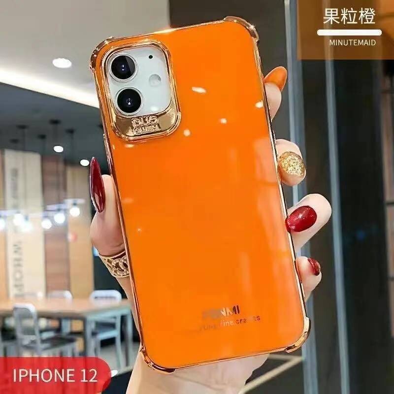 Suitable For Apple 11promax Mobile Phone Case Full Package Apple 11 Airbag 11pro Silicone Makeup Mirror Protective Cover