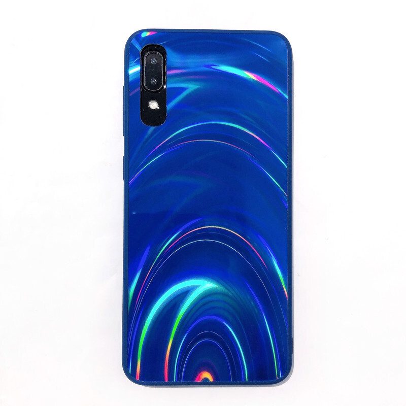Mobile Phone Case Creative Laser Aurora Color Rainbow All-inclusive New A51 Protective Cover