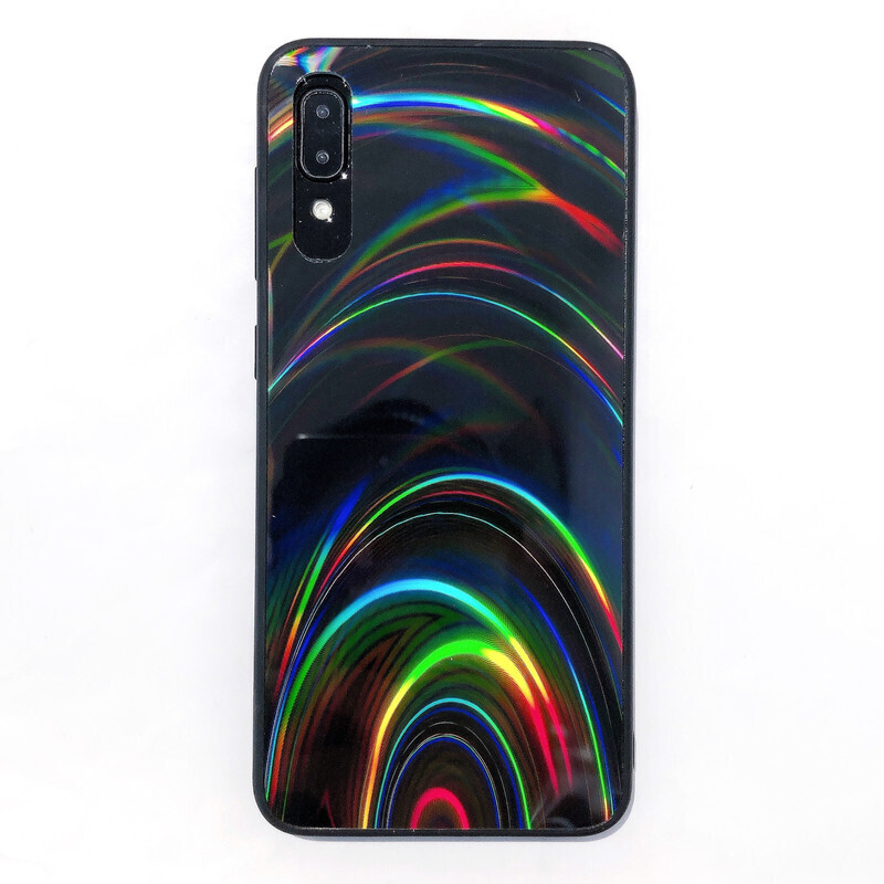 Mobile Phone Case Creative Laser Aurora Color Rainbow All-inclusive New A51 Protective Cover