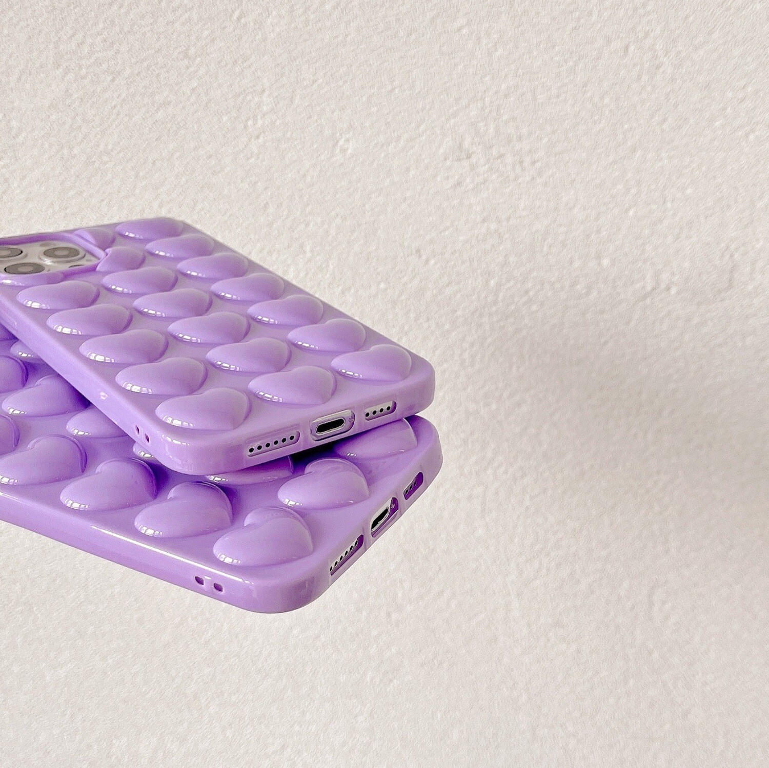 Three-dimensional Love For Iphone12Pro/Max Apple 11/12/XR Candy Color Love Mobile Phone Case
