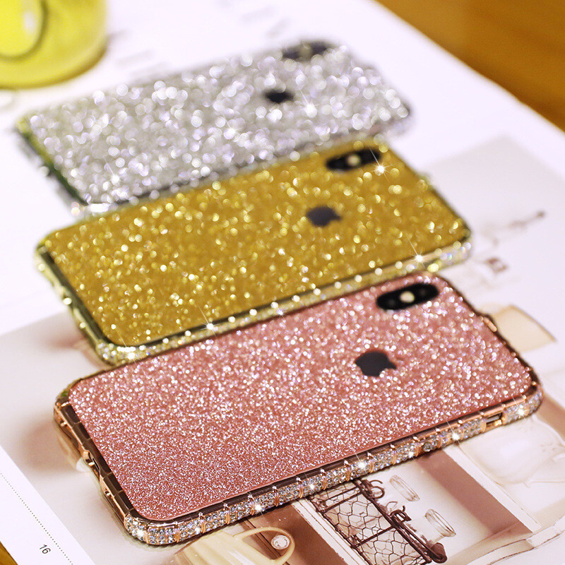 Suitable For Iphone8plus Diamond Frame Apple X Diamond Frame IPhoneXS Max Diamond Mobile Phone Frame 7p/11pro