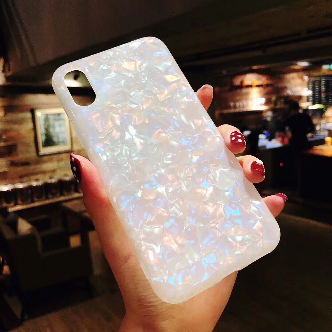 Suitable For New IPhone11 Fantasy Shell Pattern Mobile Phone Case 11pro MAX Apple 7/8plus Soft Protective Cover, Color: Colorful, Applicable Model: Iphone11pro max (6.5 inches)