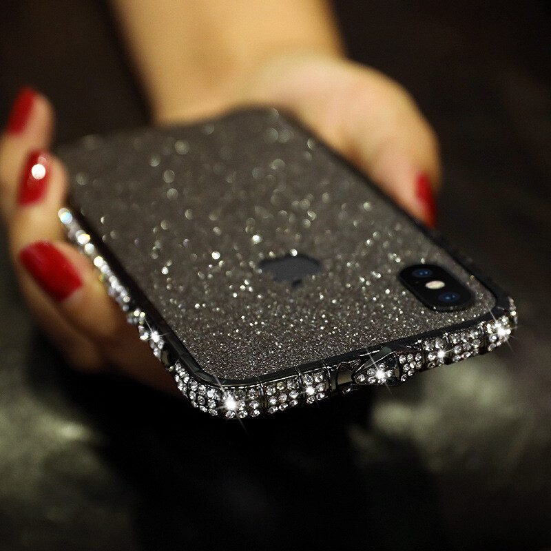 Suitable For Iphone8plus Diamond Frame Apple X Diamond Frame IPhoneXS Max Diamond Mobile Phone Frame 7p/11pro
