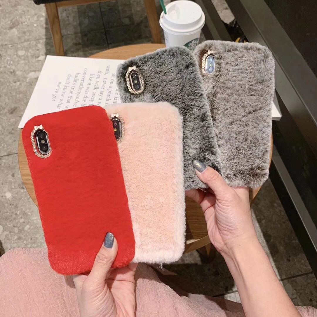 Suitable For OPPOReno Winter Plush Phone Case R17/A5 Plush Case A9/Reno2 Female Models K1/R15X