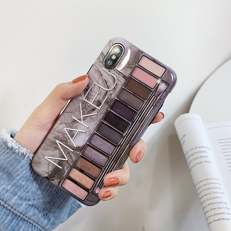 Suitable For Iphone11 Mobile Phone Shell Personality Creative Makeup Eye Shadow Box Imd New Apple XSmax Protective Cover