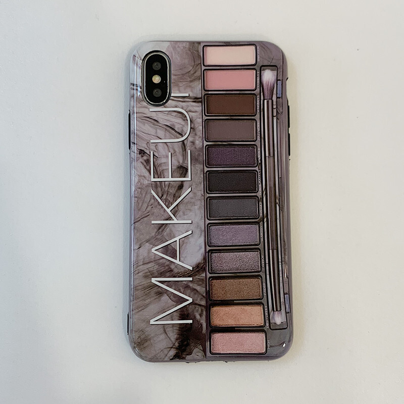 Suitable For Iphone11 Mobile Phone Shell Personality Creative Makeup Eye Shadow Box Imd New Apple XSmax Protective Cover