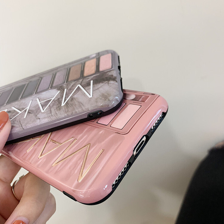 Suitable For Iphone11 Mobile Phone Shell Personality Creative Makeup Eye Shadow Box Imd New Apple XSmax Protective Cover