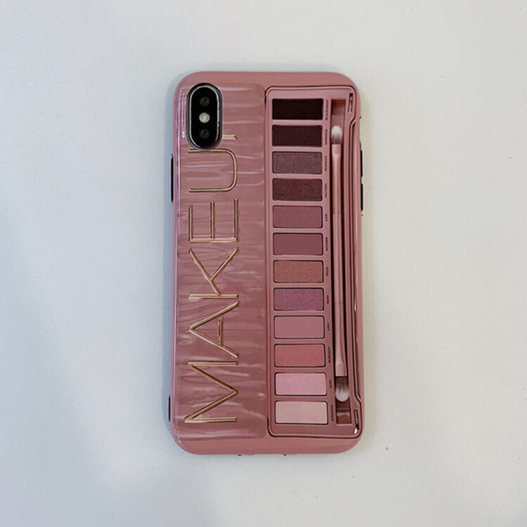 Suitable For Iphone11 Mobile Phone Shell Personality Creative Makeup Eye Shadow Box Imd New Apple XSmax Protective Cover
