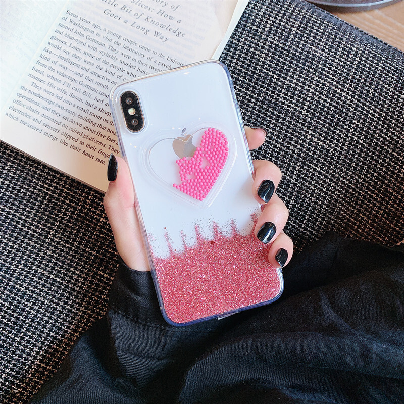 Suitable For Huawei Nova5i Epoxy Mobile Phone Case Glory 9x/20i/8ep20 Heart-shaped Cloud Soft Shell Protective Film