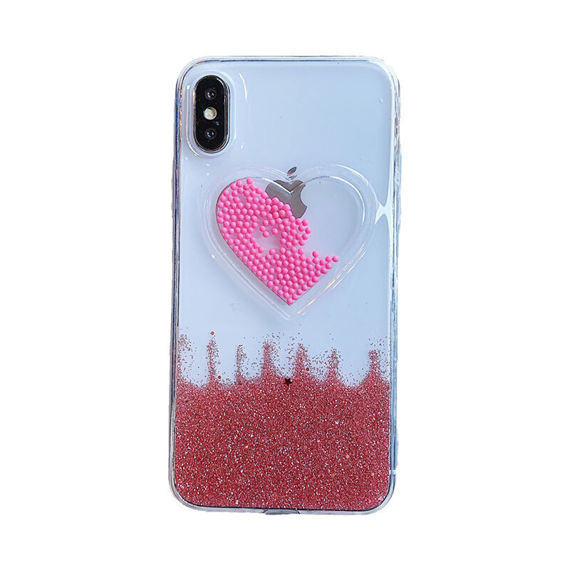 Suitable For Huawei Nova5i Epoxy Mobile Phone Case Glory 9x/20i/8ep20 Heart-shaped Cloud Soft Shell Protective Film