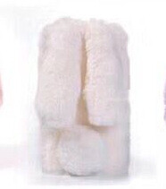 Rabbit Ear Plush Suitable For Iphone7/8p Mobile Phone Shell Xsmax Apple 11pro Fur 12mini Protective Cover