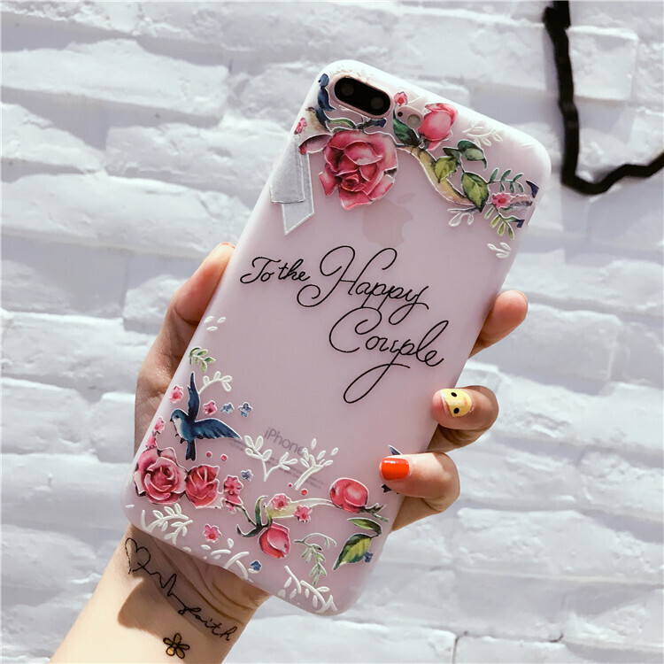 Small Fresh XS Mobile Phone Case Apple 8Plus Protective Cover Huawei Mate20Pro