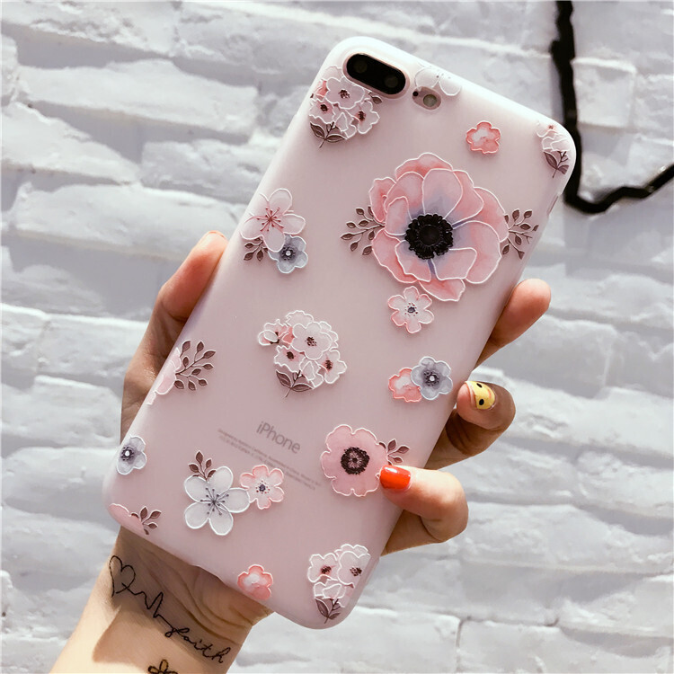 Small Fresh XS Mobile Phone Case Apple 8Plus Protective Cover Huawei Mate20Pro