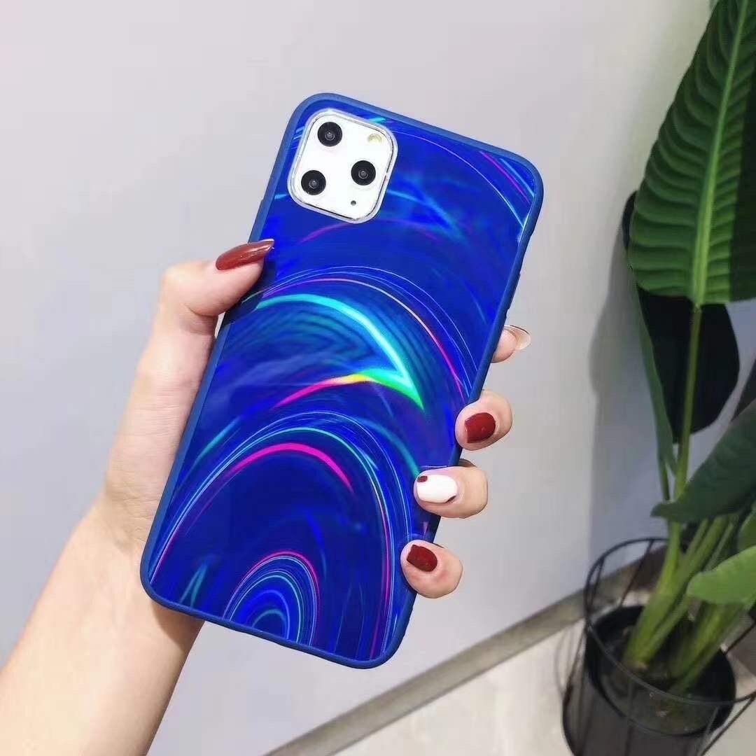 Rainbow Jelly Acrylic IP12pro IP11 IP12pro Max Xr Xsmax Protective Sleeve