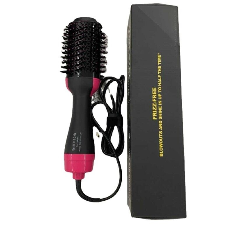 One Step Hair Dryer Brush Electric 1200W Hair Blower Brush Professional Hot Hair Brush Women Hair Straightener Curler Hot-Air Brushes