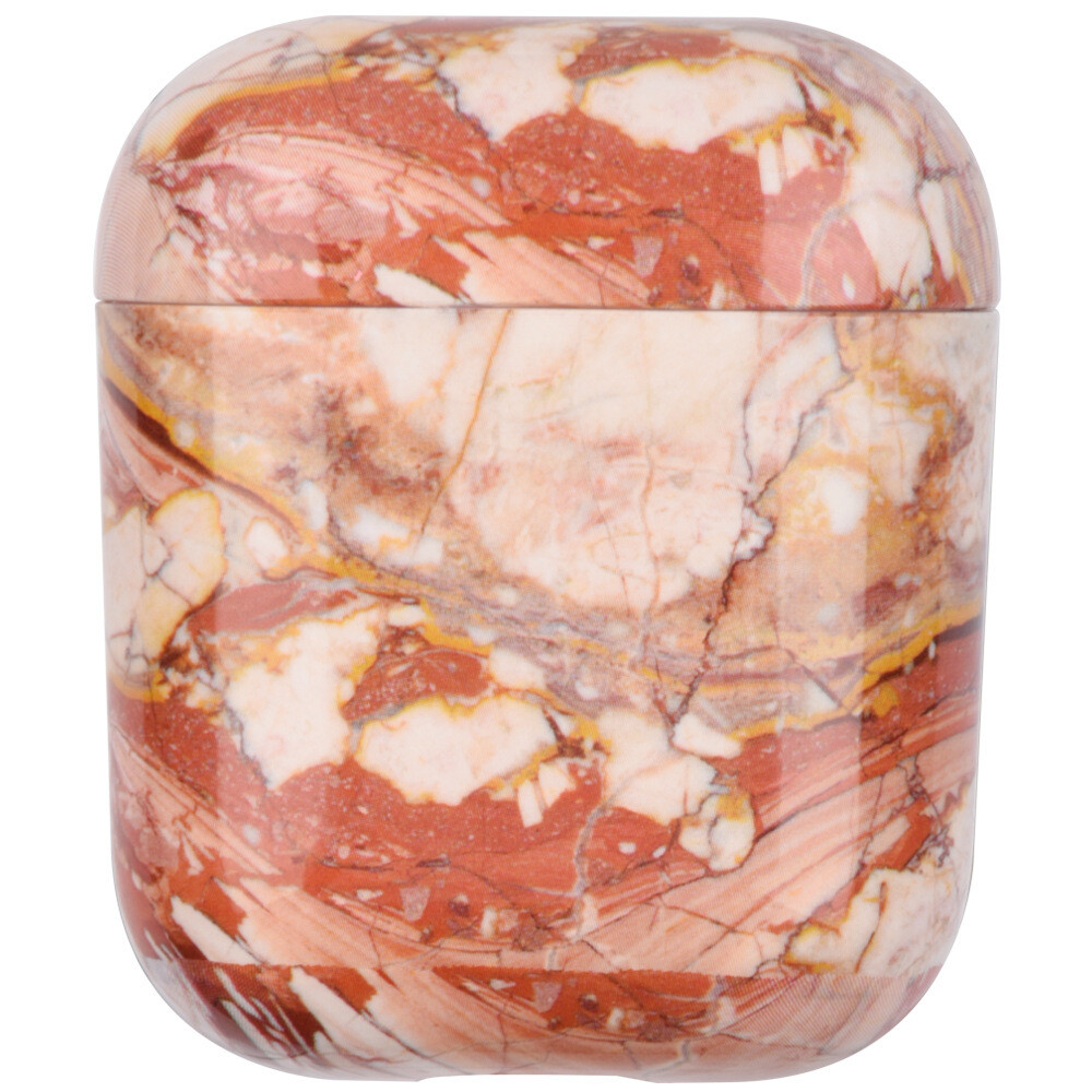Airpods Protective Cover PC Hard Shell Marble Texture Apple First And Second Generation Universal Headphone Cover