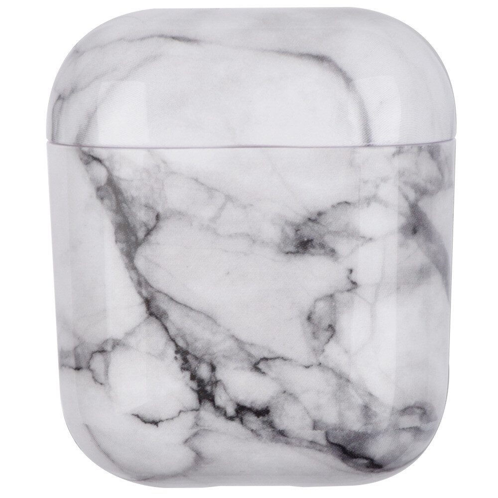 Airpods Protective Cover PC Hard Shell Marble Texture Apple First And Second Generation Universal Headphone Cover