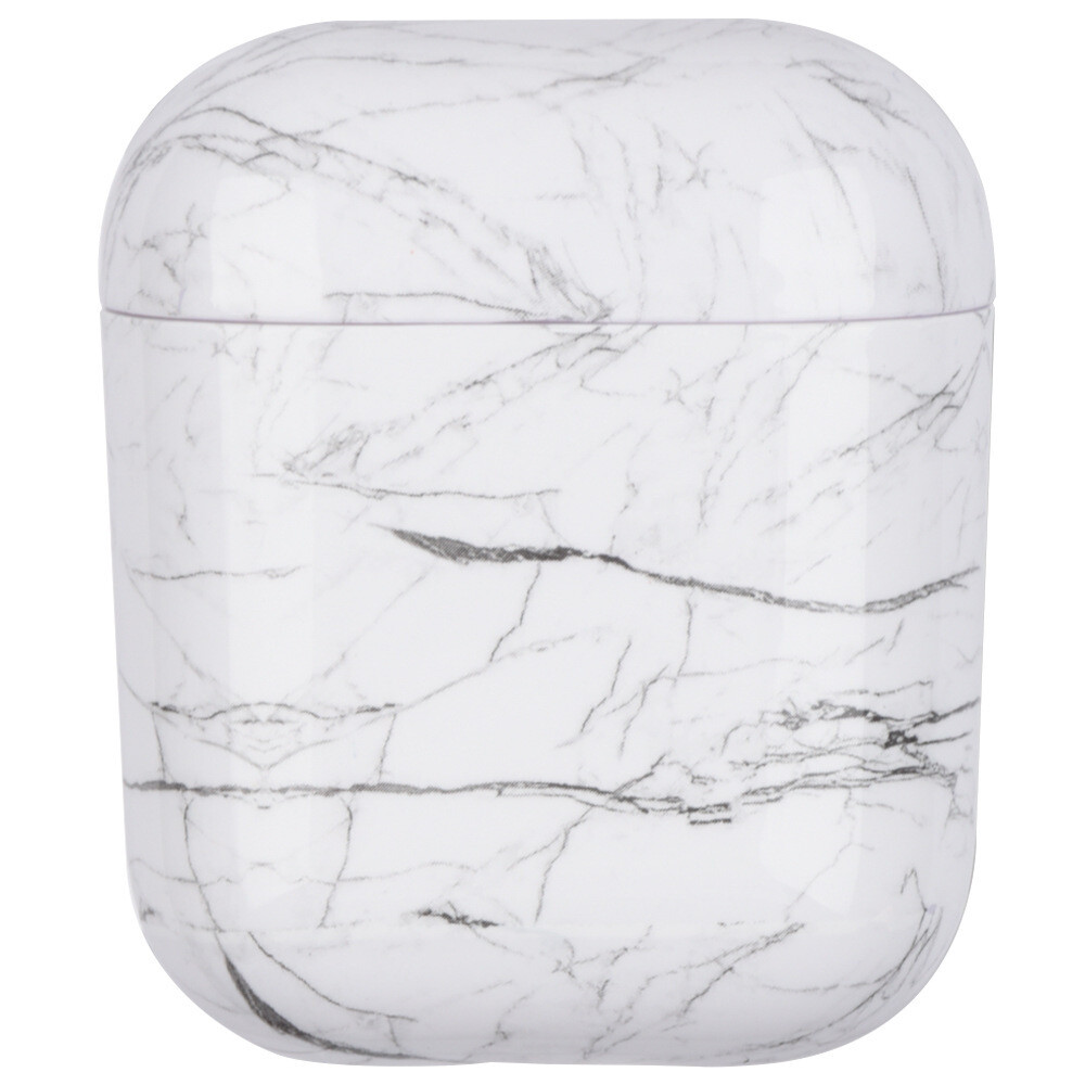 Airpods Protective Cover PC Hard Shell Marble Texture Apple First And Second Generation Universal Headphone Cover