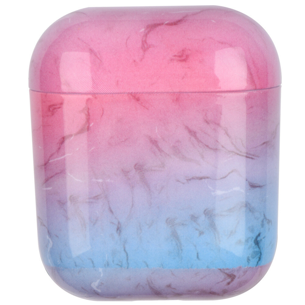Airpods Protective Cover PC Hard Shell Marble Texture Apple First And Second Generation Universal Headphone Cover