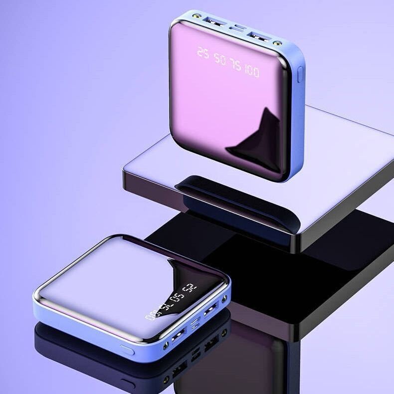 Mini Power Bank 20000mAh Creative Digital Display Power Bank Gift Logo Customization