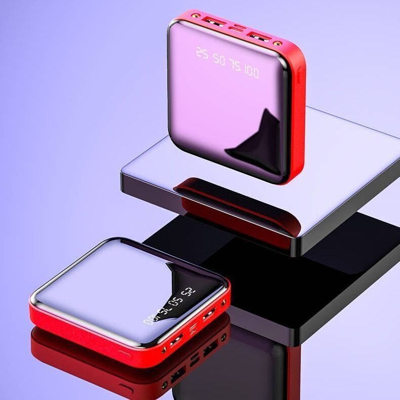 Mini Power Bank 20000mAh Creative Digital Display Power Bank Gift Logo Customization