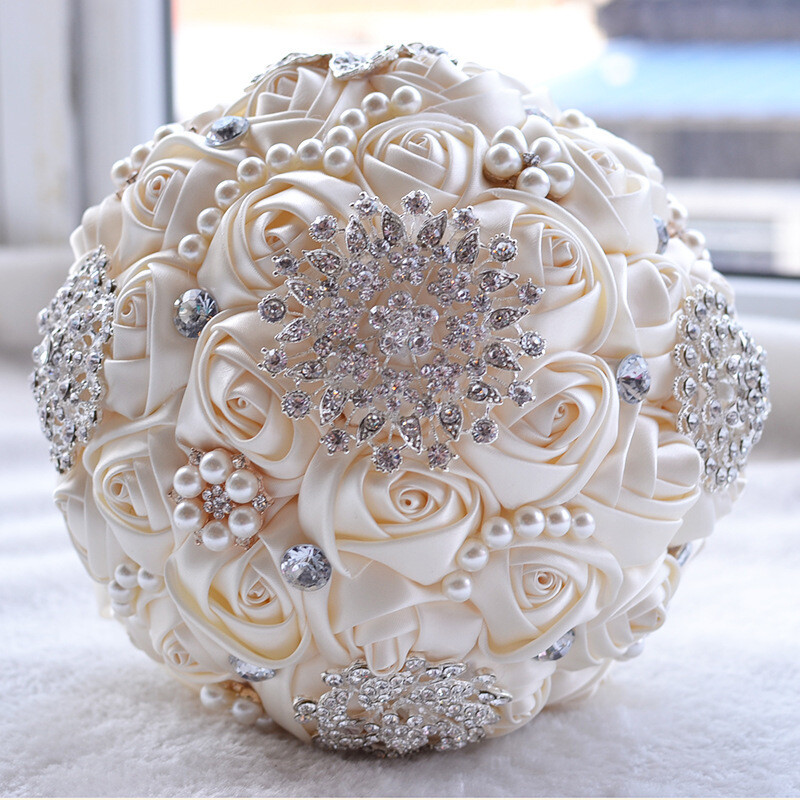 Bride simulation flower holding flower wedding supplies gift