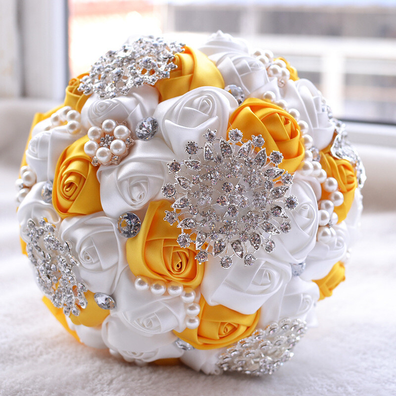 Bride simulation flower holding flower wedding supplies gift