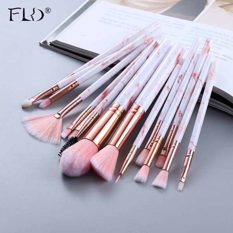 5/15Pcs Makeup Brushes Tool Set Cosmetic Powder Eye Shadow Foundation Blush Blending Beauty Make Up Brush Maquiagem|Eye Shadow Applicator|  