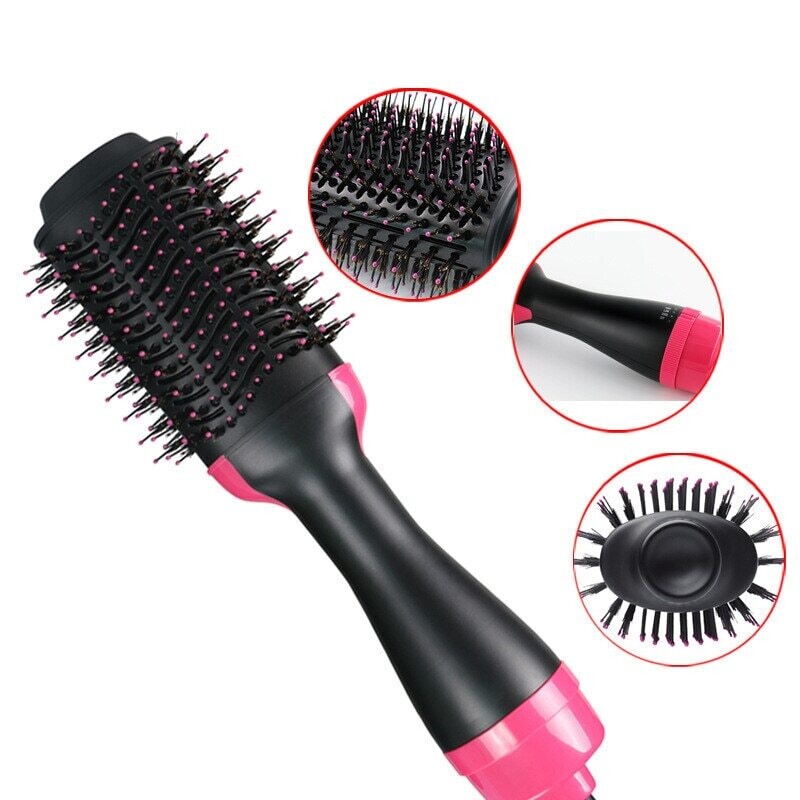 One Step Hair Dryer Brush Electric 1200W Hair Blower Brush Professional Hot Hair Brush Women Hair Straightener Curler Hot-Air Brushes