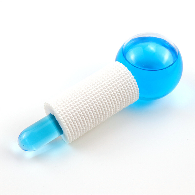 Spot  Ice Wave Ball Beauty Ice Hockey Ice Compress Ball Crystal Ball Ice Therapy Facial Massage Stick Glass Beauty Ball