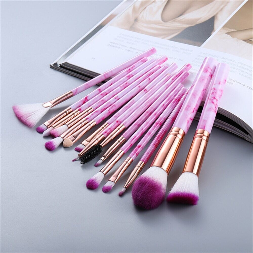 5/15Pcs Makeup Brushes Tool Set Cosmetic Powder Eye Shadow Foundation Blush Blending Beauty Make Up Brush Maquiagem|Eye Shadow Applicator|  