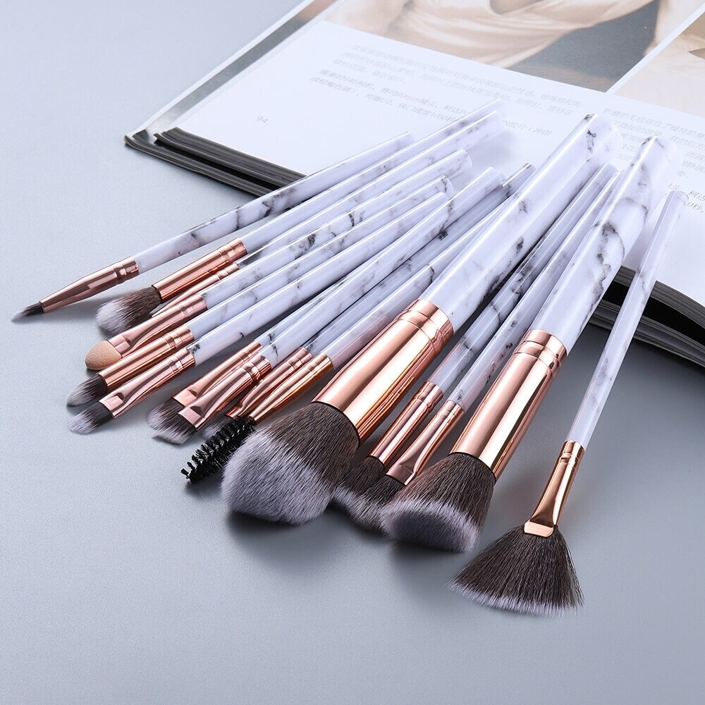 5/15Pcs Makeup Brushes Tool Set Cosmetic Powder Eye Shadow Foundation Blush Blending Beauty Make Up Brush Maquiagem|Eye Shadow Applicator|  