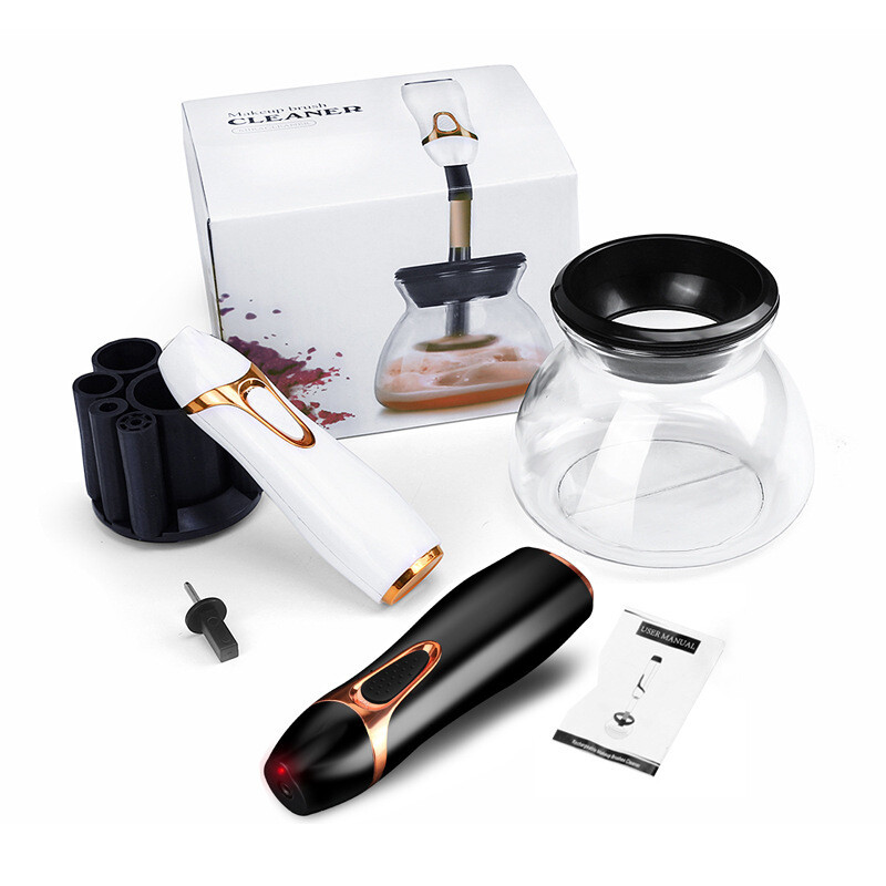Charging makeup brush cleaner, Color: Oem
