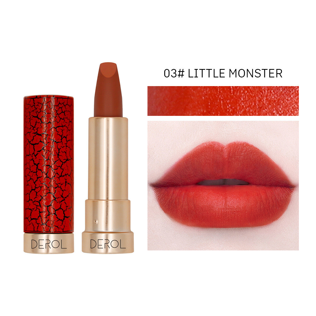 DEROL Velvet Matte Matte Lipstick